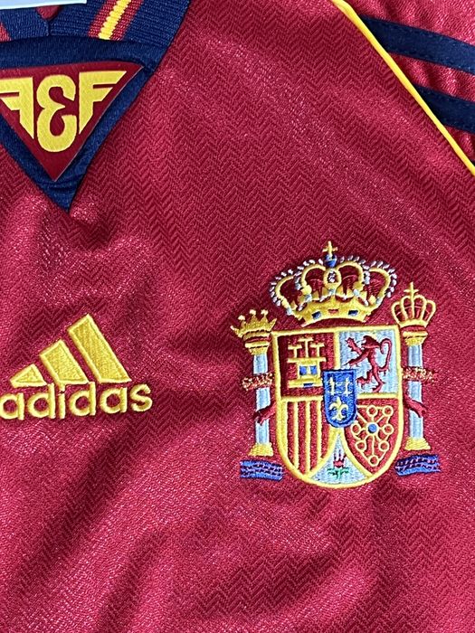 Camisola Espanha Adidas 2000-02 Vintage L/M