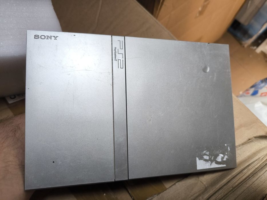 PlayStation 2 Silver Ps2 Prata