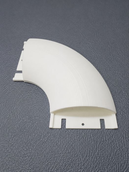 Łącznik 90° do lamp LED 74 mm – garaż, warsztat, oprawa natynkowa
