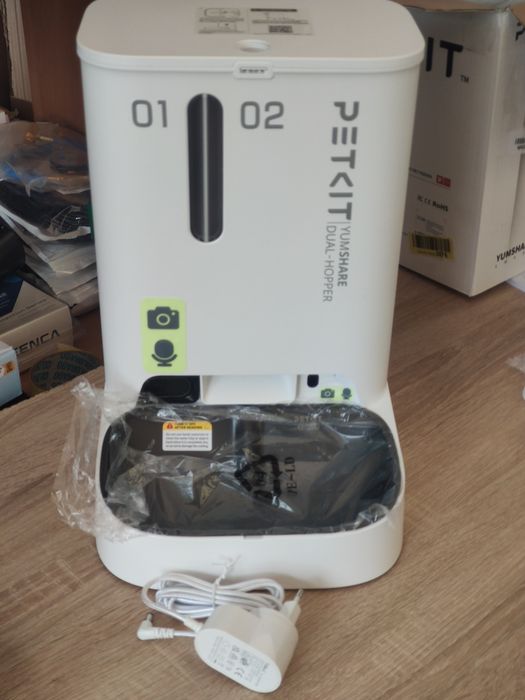 Розумна годівниця для тварин Petkit Yumshare Dual-Hopper with Camera