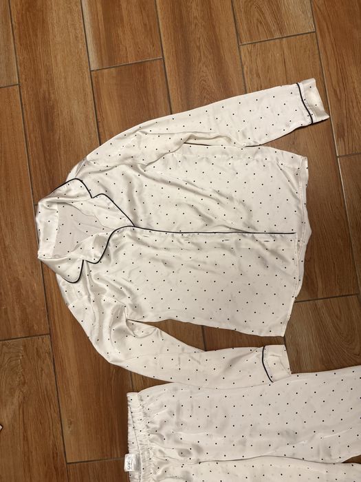 Piżama satynowa 146/152 hm dla dziewczynki