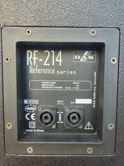 Kolumny pasywne DAS Audio Reference RF-214