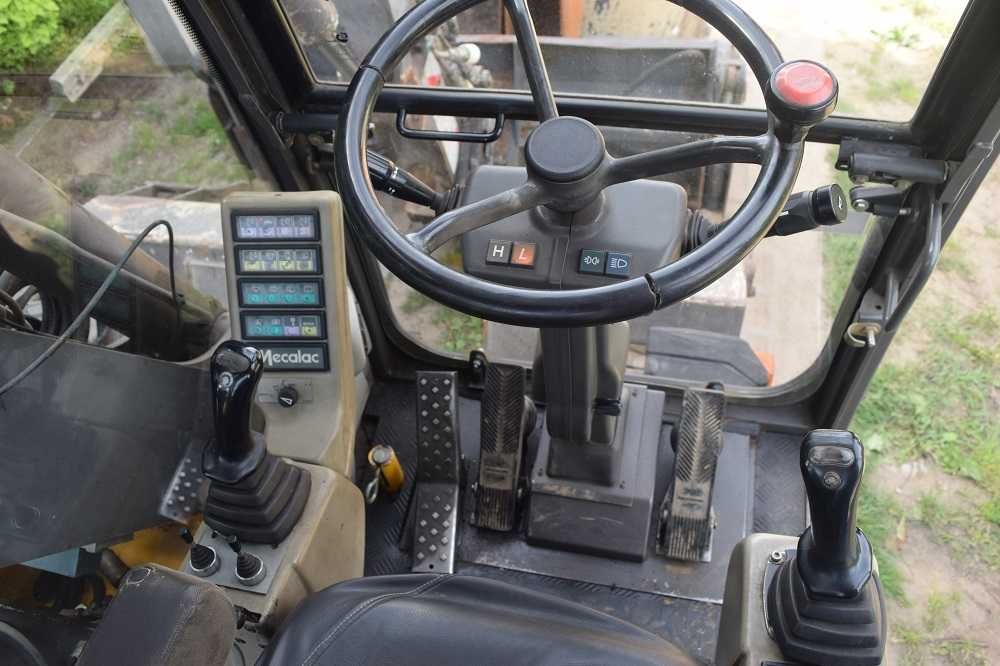 Mecalac 12MXT koparka komplet łyżek + widły