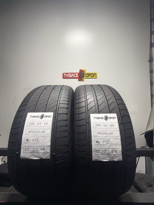 245/45/17 Michelin Primacy 4 5,8mm dot2022 Opony letnie #L112
