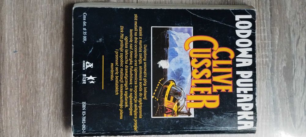 Lodowa pułapka C. Cussler,