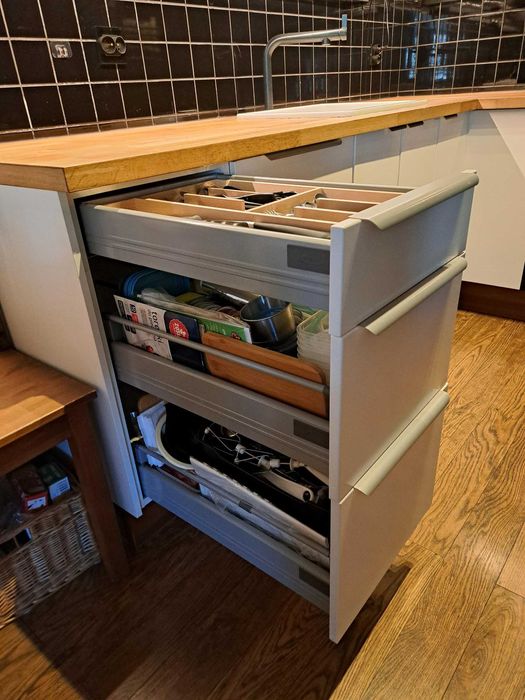 IKEA Rationell - komplet szuflad do szafki Faktum 40 / stan BDB