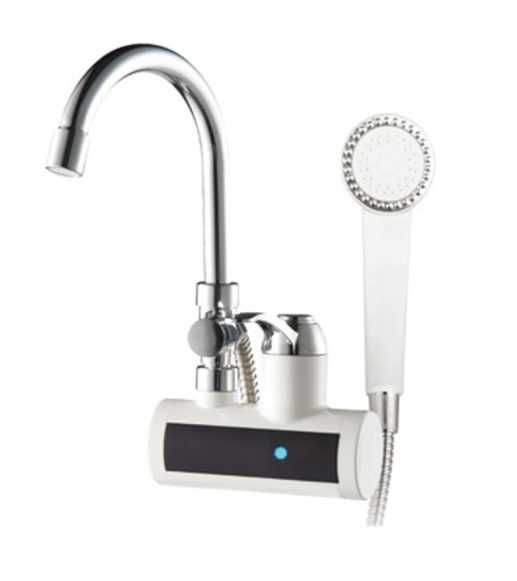 Проточний водонагрівач Zerix 3 кВт (на стіну) з шлангом, лійкою