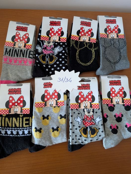 Meias da Disney..