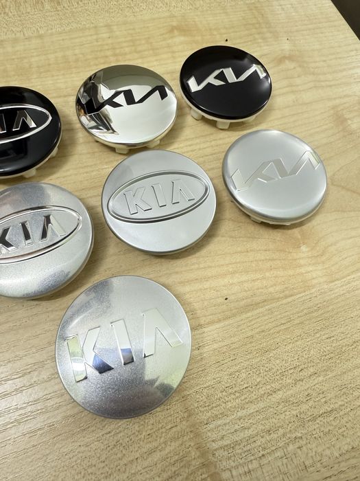 Колпачки заглушки на диски Kia 58мм