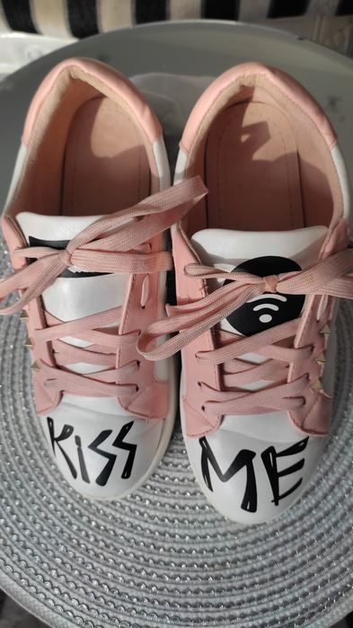 Buty adidasy skóra ekologiczna