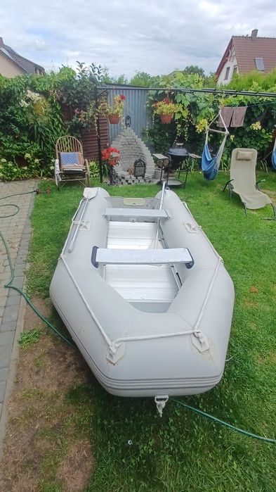 Ponton z aluminiową podłogą  320