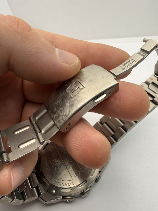 Zegarek Tissot T-Touch Titanium nie kompletny(opis)