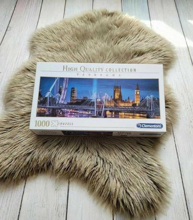 Puzzle 1000 elementów stan idealny Clementoni