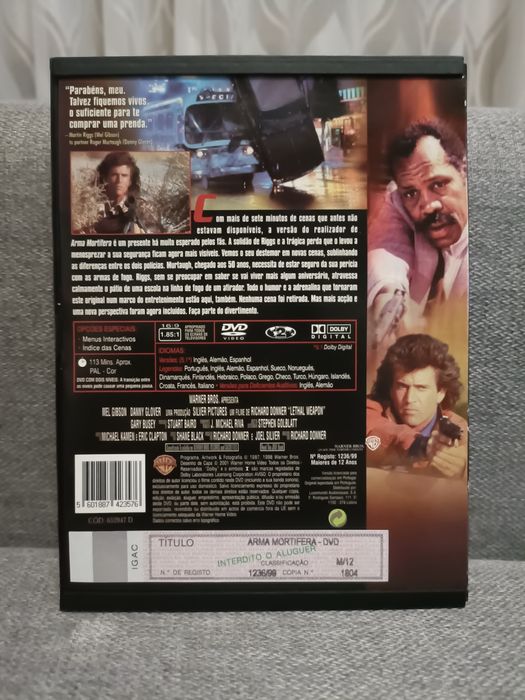 Arma Mortífera - Trilogia em Director's Cut