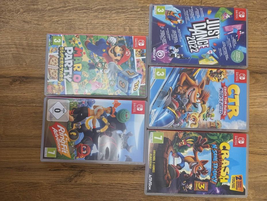 Gry na Nintendo switch