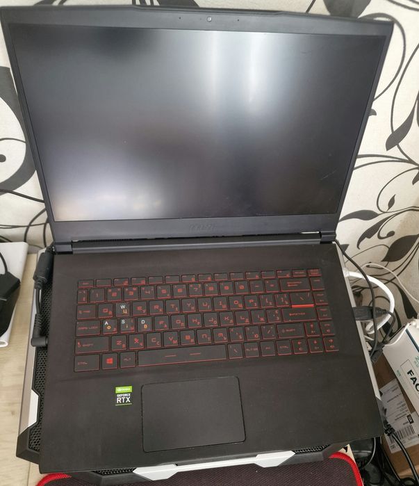 MSI GF65 Thin RTX 3060 6GB / i5-10500H / 16GB / SSD 512GB / 144Hz / АКБ 8% / Ігровий ноутбук