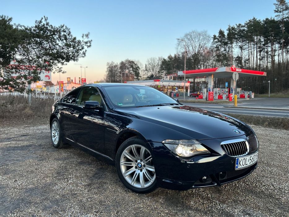 BMW Seria 6 650Ci Skóra Xenon Automat Europa Bezwypadkowa 100% Oryginał
