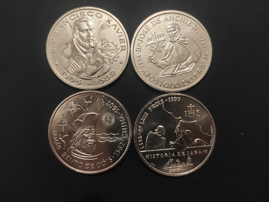 4 moedas de 200$ - Serie VIII - (Conjunto 5€) #1