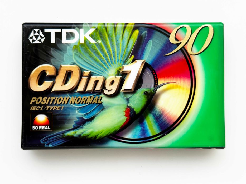 TDK CDing1 90 kaseta