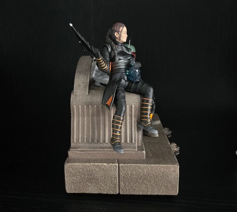 Bobba Fett and Fennec Shand Iron Studios 1/10  estátua