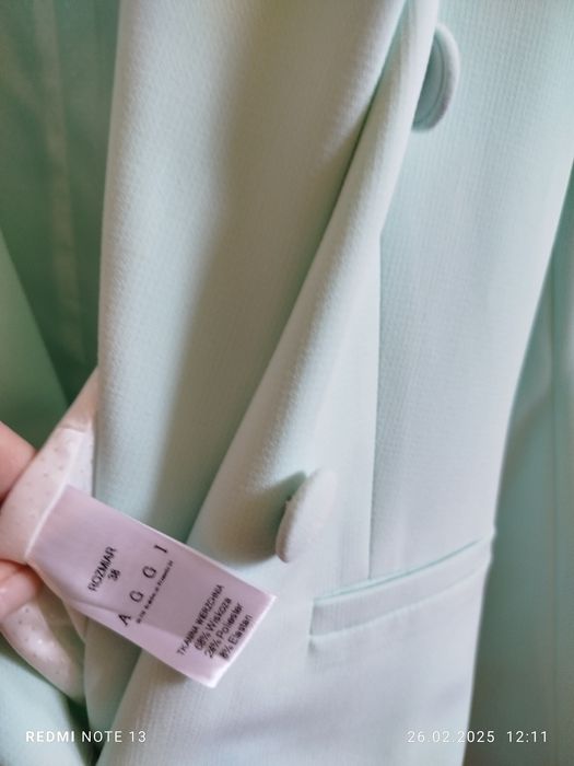 Garnitur miętowy AGGI