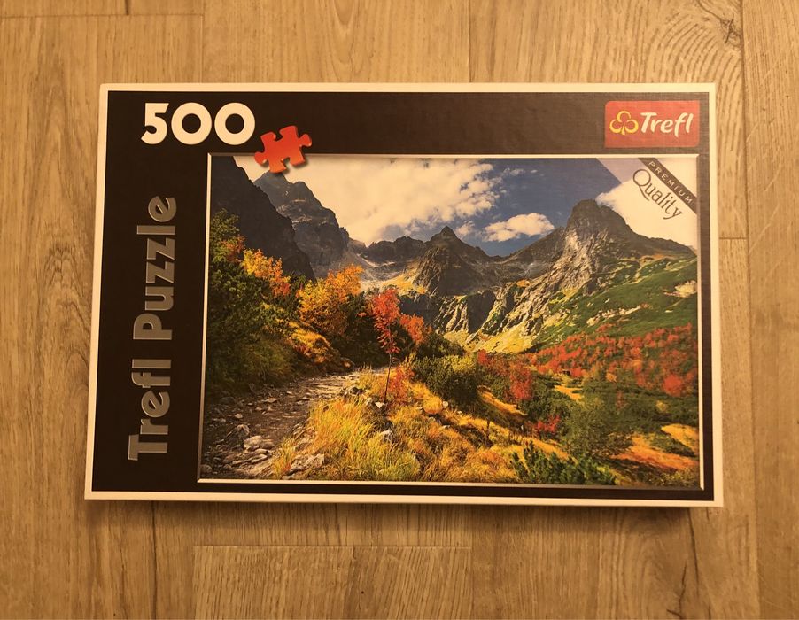 Puzzle trefl 500 elementów jesienne