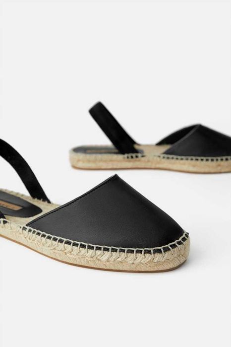 ZARA, ESPADRYLE,  Podeszwa z JUTY, 39
