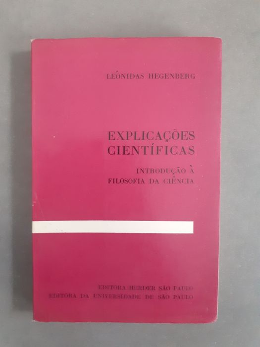 Explicações científicas, introd. à filosofia da ciência