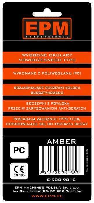 Okulary Ochronne Abmer Anti-Scratch