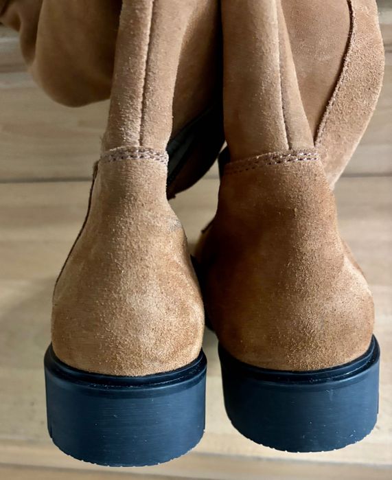 Tommy Jeans Muszkieterki Warmlined Long Boot EN0EN01994 Brązowy