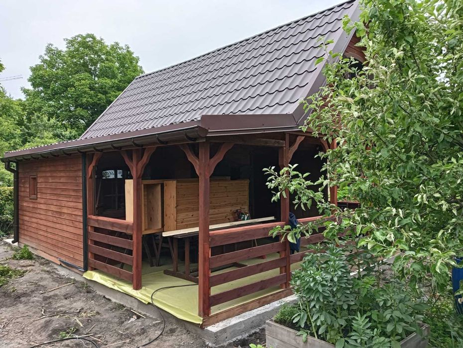 Promocja Domek,domki letniskowe,,drewniane,5,5x5+2m 35m2do 70m2