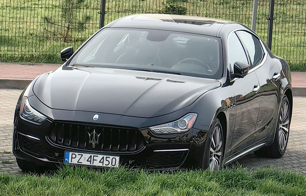 Maserati Ghibli Maserati Ghibli SQ4 3l, 2018r - silnik Ferrari, napęd 4x4