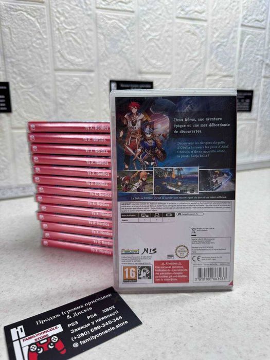 АКЦІЯ. Ys X: Nordics Deluxe Edition | NEW | Nintendo Switch