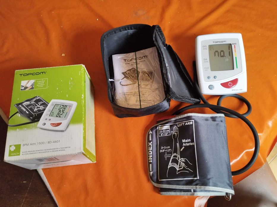 Aparelho medidor de tensão arterial digital
