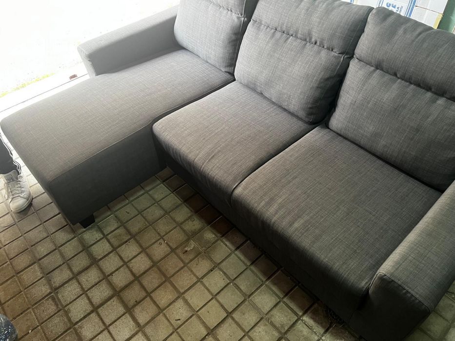 Sofa ikea com CHAISE LONGUE