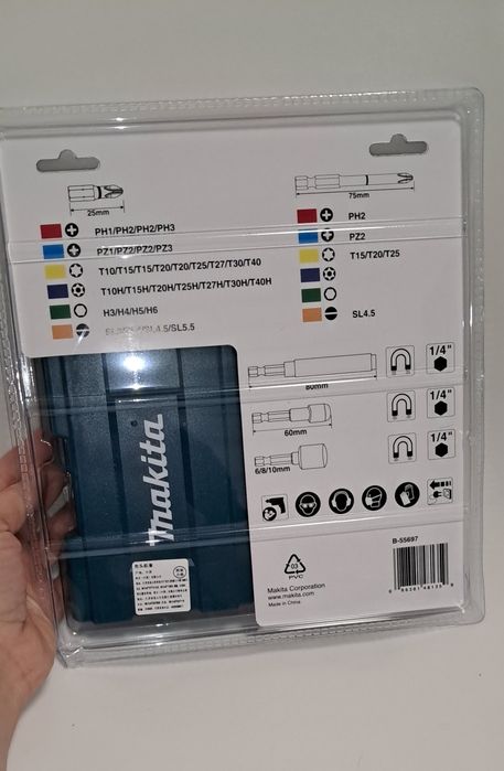 Zestaw bitów Makita B-55697