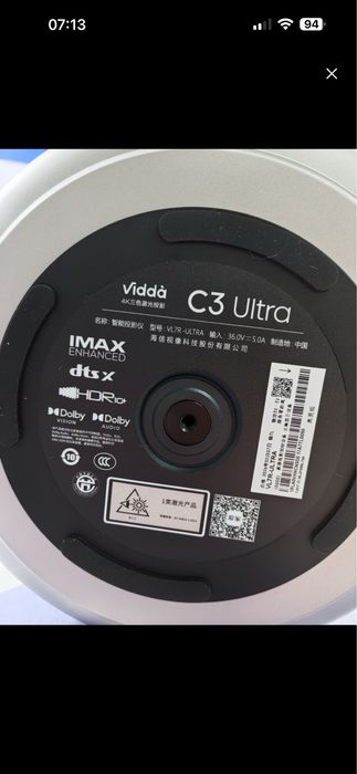 Vidda C3 Ultra 4K Laser | 3000 ANSI | Dolby Vision | Новий 2026