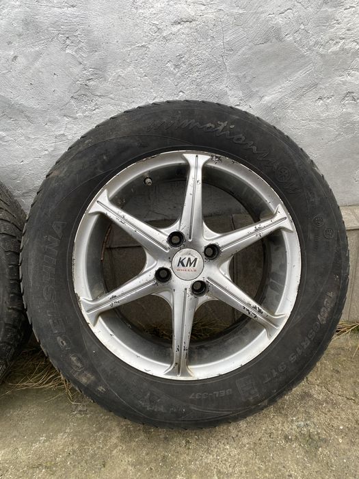 Колеса в зборі R15 195/65, зима, 4×100, DOT 4S, 4 шт