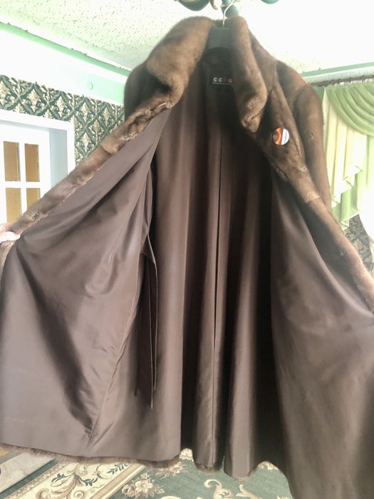 Шуба норкова цільна