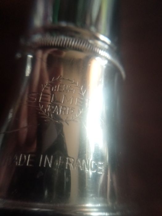 Ustnik saksofonu Saksofon Henri Selmer Paris France obroża ustnikik