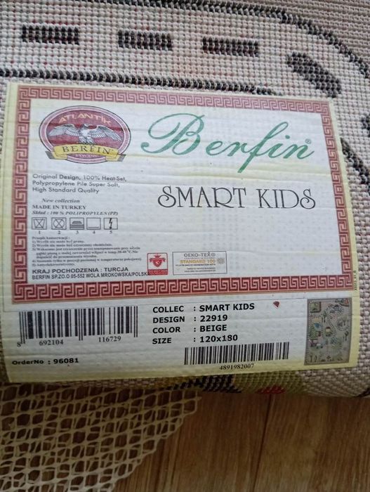 Dywan Smart Kids 3D 120 x 180