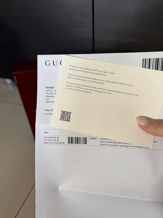 Botki Gucci rozmiar 39