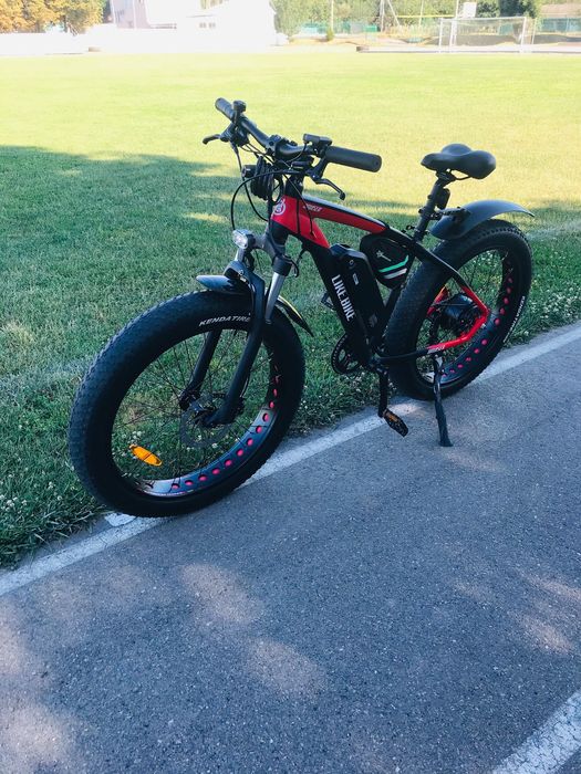 Електровелосипед Like Bike Bruiser Red АКБ новое состояние на фото