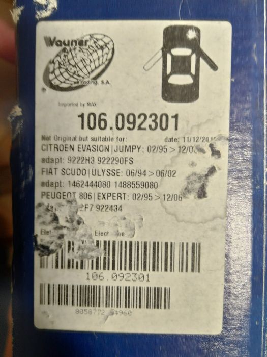 Venda/troca Cabo de embraiagem e elevador vidro eléctrico para Fiat Sc