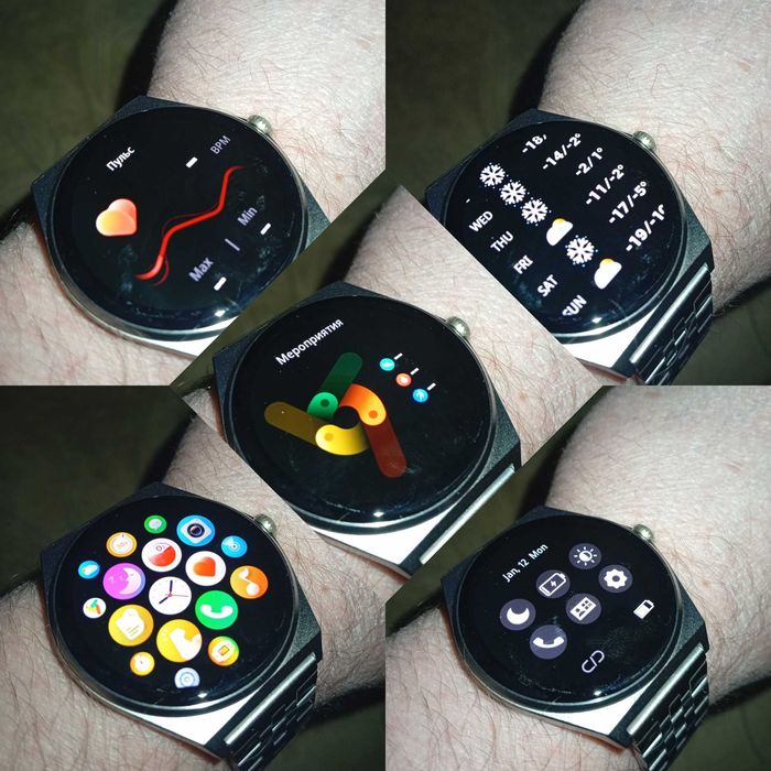 Смарт часы: DAORKOW MT56 ULTRA SLIM. NFC. Unisex.