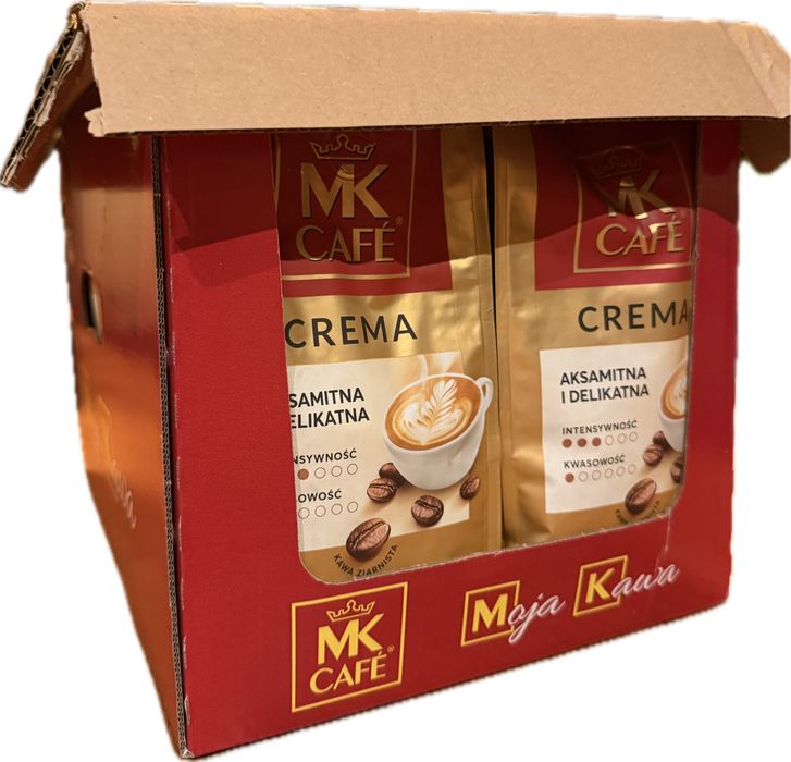 Kawa Ziarnista MK Cafe CREMA 8x 500g
