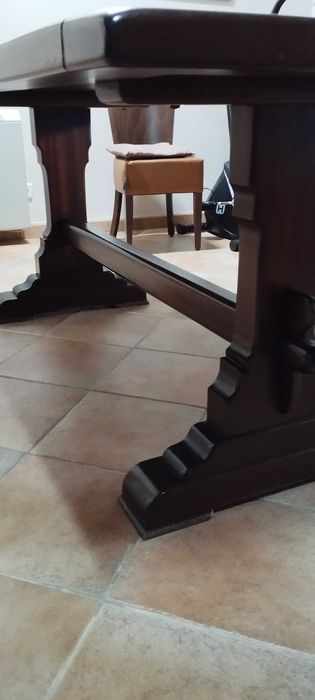 Mesa de madeira 190x90 cm