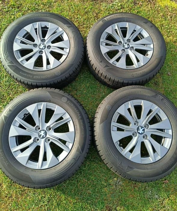 Felgi aluminiowe Citroen Peugeot 4x108 opony