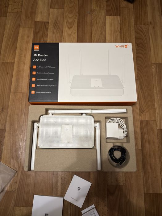Роутер Модем Интернет Xiaomi AX1800 Wi-Fi 6 маршутизатор