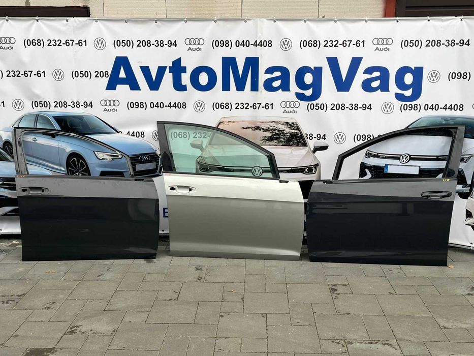 Двері передні R-L хечбек універсал  vw golf 7 VII  LI7F l041 lc9x
